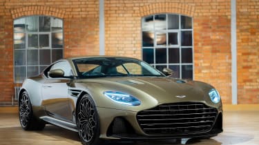 Aston Martin DBS Superleggera On Her Majesty’s Secret Service - front static