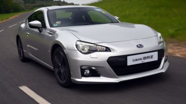 Subaru BRZ front tracking