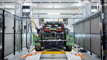 Volvo EX60 under construction 