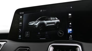 Suzuki e Vitara - infotainment
