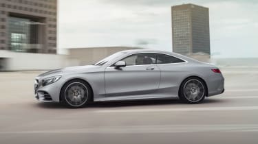 Mercedes S-Class Coupe - side