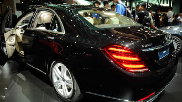 New Mercedes S-Class - rear