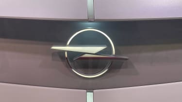 Vauxhall Corsa GSE Vision Gran Turismo concept at Munich Motor Show - Opel badge 