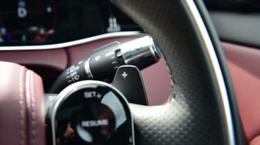 Range Rover Evoque - paddle shifters