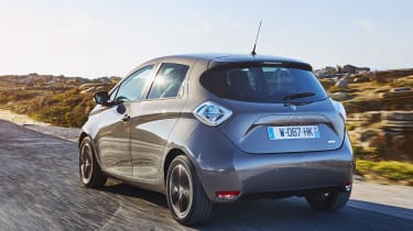 Renault ZOE 2017 - rear tracking
