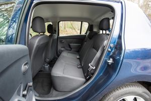 Dacia Sandero facelift - rear seats Dacia Sandero facelift - rear seats