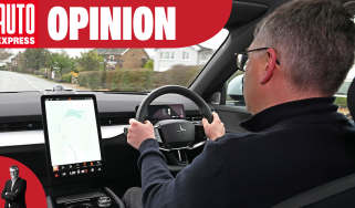 Opinion - Paul Barker driving the Polestar 3