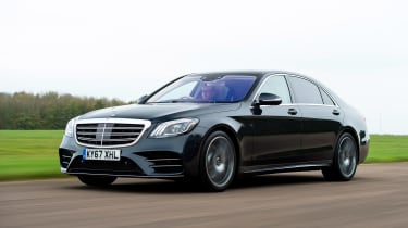 Mercedes S-Class - front tracking