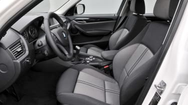 BMW X1 front seats