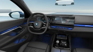 BMW i5 Sport Edition - dash