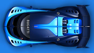 Bugatti Vision Gran Turismo Concept - above