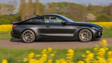 BMW M4 manual - side action