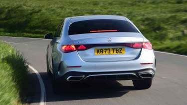 Mercedes E-Class E 300 e - rear full width