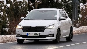 Skoda Fabia - front spy