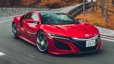 Red Honda NSX front