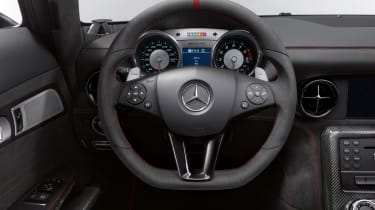 Mercedes SLS AMG Black Series interior