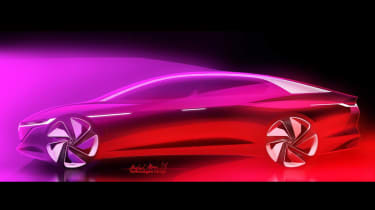 Volkswagen I.D. Vizzion concept teaser