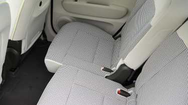 Hyundai Inster - rear seat configuration