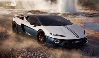 New Lamborghini Temerario Tricolore - front overhead