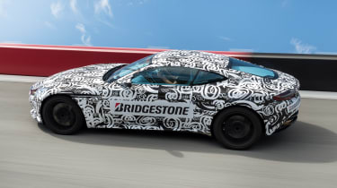 Aston Martin DB11 prototype - side action