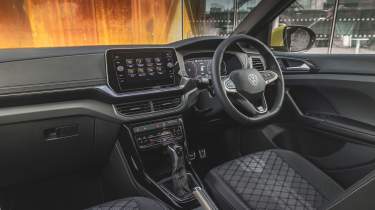 2024 Volkswagen T-Cross in R-Line trim - front interior 