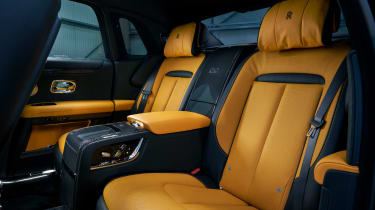 Rolls-Royce Black Badge Ghost - rear seats
