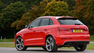 Audi RS Q3 rear action