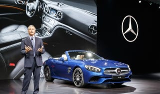 New Mercedes SL Roadster 2015 LA Show 2