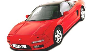Front view of Honda NSX