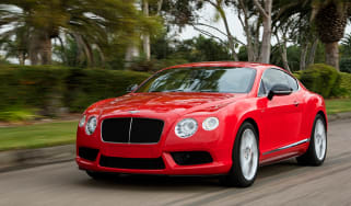 Bentley Continental GT V8 S coupe 2014 front tracking