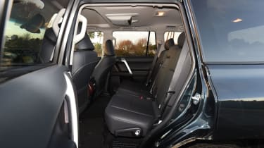 Toyota Land Cruiser rear seats