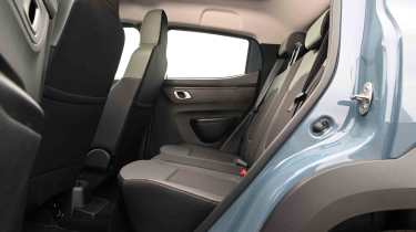 Dacia Spring - rear seats