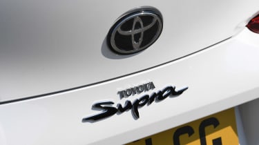 Toyota Supra - rear badge