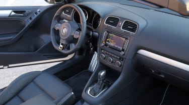 VW Golf R Cabriolet interior