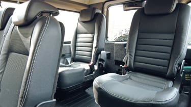 Land Rover Defender rear seats