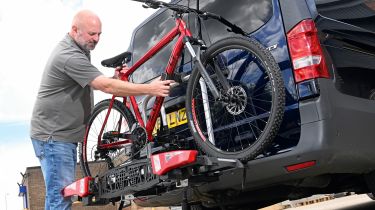 Best towbar-mounted bike racks - fitting a bike