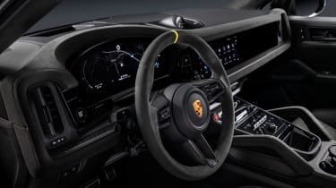 Porsche Cayenne - steering wheel