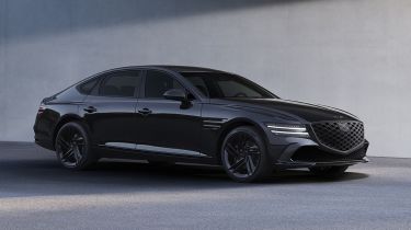 Genesis G80 Black - front static 