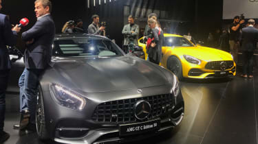 Mercedes-AMG GT C Edition 50 and AMG GT S 2017 - show front