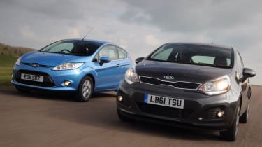 Kia Rio vs Ford Fiesta