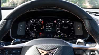 Cupra Leon ST VZ2 - dashboard screen