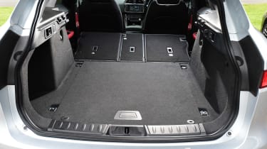 Jaguar F-Pace - boot with seats down