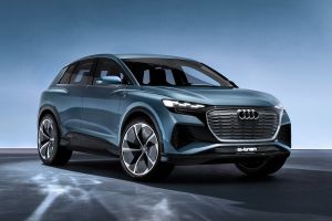 Audi Q4 e-tron concept - front