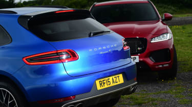 Jaguar F-Pace vs Porsche Macan - pictures  Auto Express