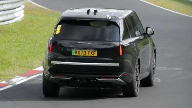 Range Rover Electric Nurburgring testing - rear end