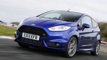 Ford Fiesta ST-2 front cornering