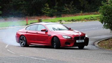 BMW M6 Gran Coupe action