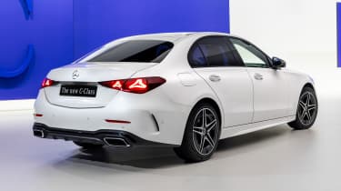 Mercedes C-Class facelift - rear