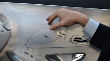 Mercedes S-Class Coupe Concept 2014 interior finish
