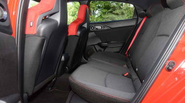 Honda Civic Type R - rear seats